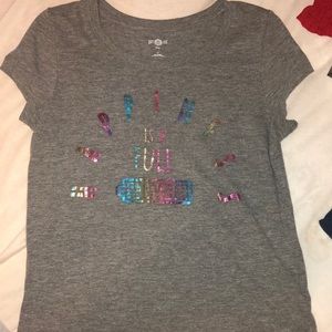 size 12 girls t-shirt short sleeve